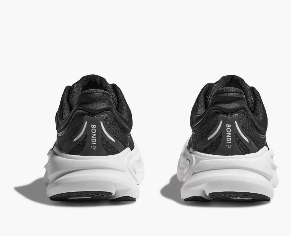 HOKA Bondi 9 Black White