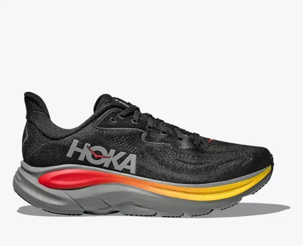 HOKA Clifton 10 Black Galactic Grey