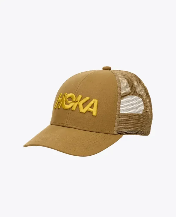 HOKA Hoka Core Logo Trucker Mustard Seed