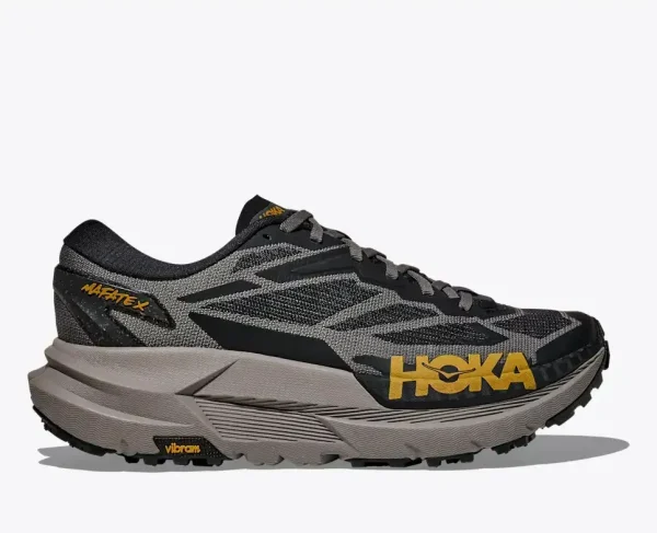 HOKA Mafate X Black Cement