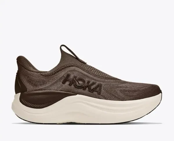 HOKA Skyward Laceless Cliff Grey Cast Iron