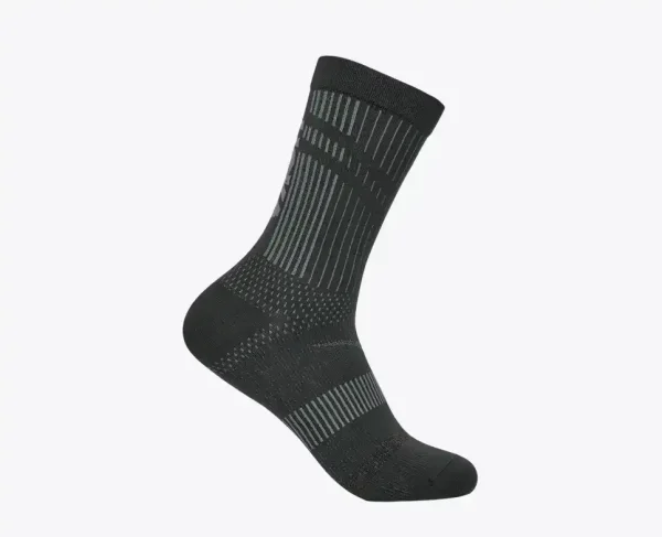 HOKA Trail Run Crew Sock Black