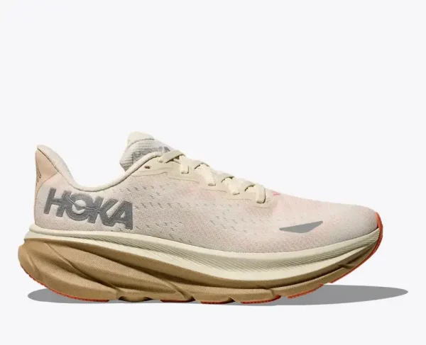 HOKA Clifton 9 GORE-TEX Eggshell Khaki (Women's)
