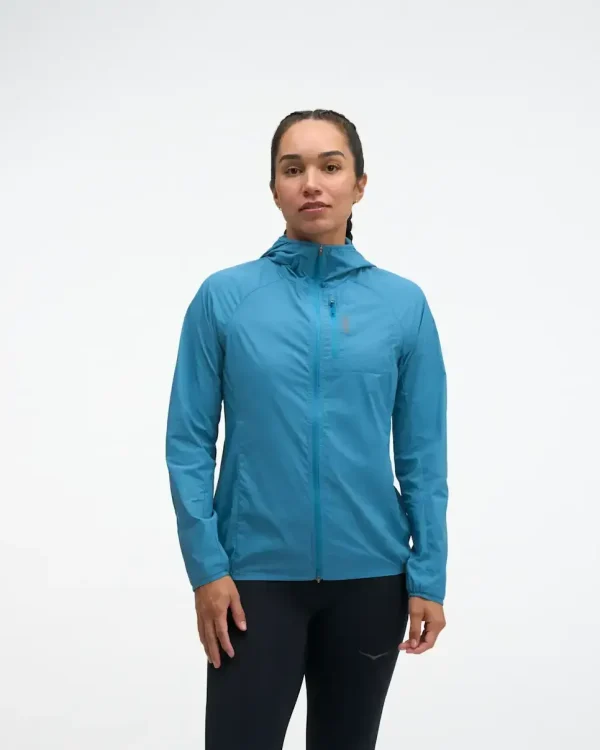 HOKA SkyFlow Wind Jacket Night Glow Blue (Women's)